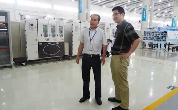 科陸電子公司領(lǐng)導(dǎo)到赫茲曼參觀、考察