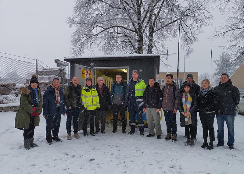 赫茲曼中國團隊歐洲行，瑞典研發(fā)中心跨國交流學習